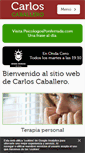 Mobile Screenshot of carloscaballero.net